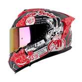 Casco Shaft 610Dv Evo Fast Food Gris Rojo